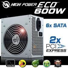 HIGH POWER 600W ECO 12CM FAN 20+4PIN